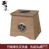 天然竹制单孔艾灸盒（大孔）孔径3.2cm